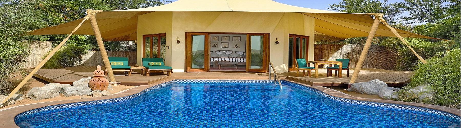 Отель в пустыне ОАЭ Al Maha A Luxury Collection Desert Resort and Spa