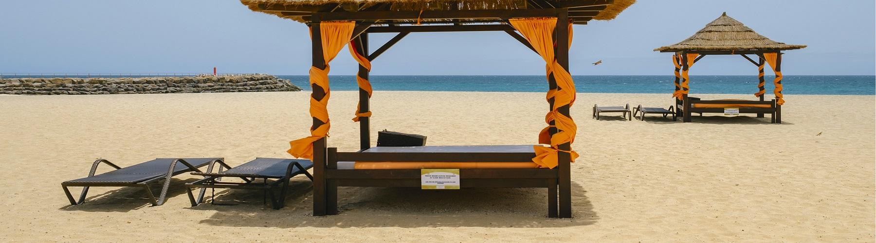 пляж отеля Melia Dunas Beach Resort and Spa
