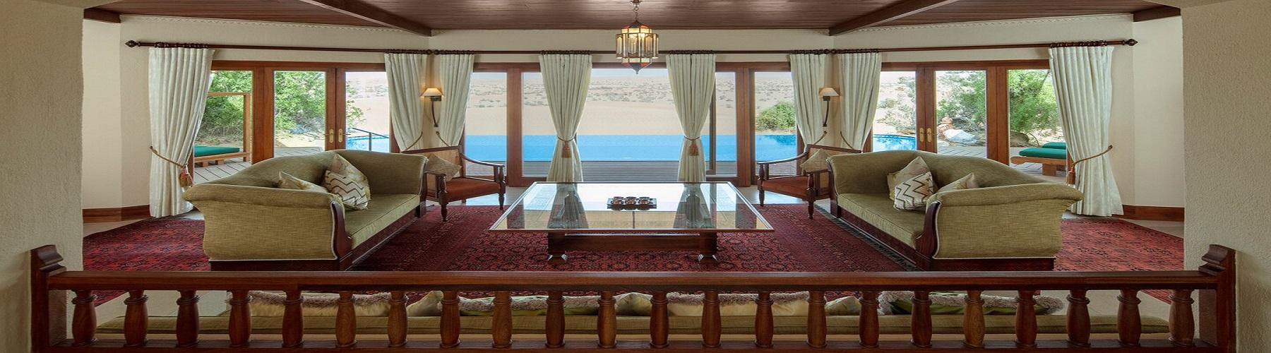 Виллы в отеле Al Maha A Luxury Collection Desert Resort and Spa