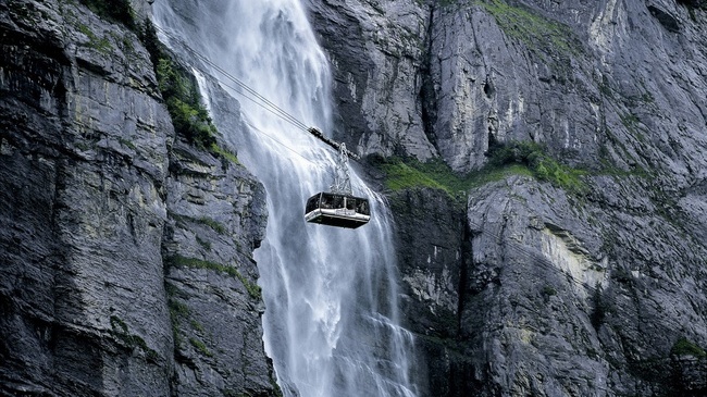 Водопад Мюрренбах Швейцария - Мастер Вояж